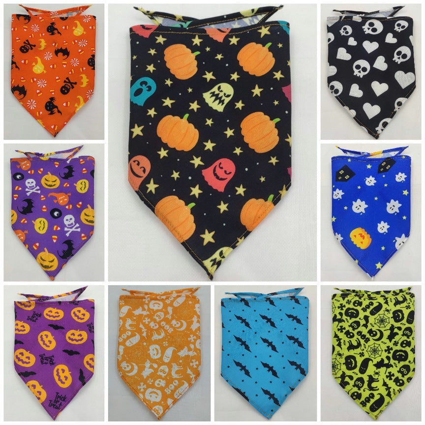 Pet Drool Towel and Triangle Scarf for Pets